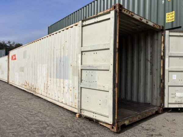 40ft standard height storage containers for sale