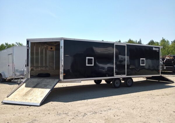 enclosed car hauler trailers for sale
